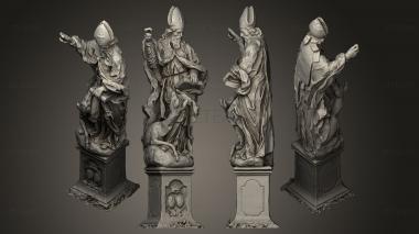 3D model St Cyril statue (STL)